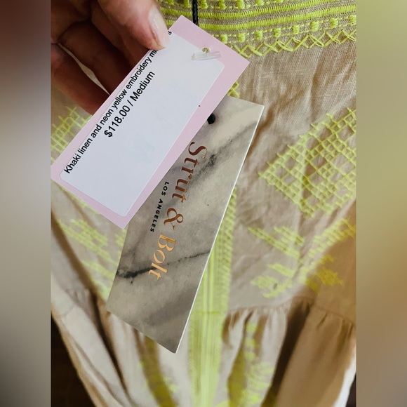 Strut & Bolt Embroidered Midi Dress - Picture 7 of 9